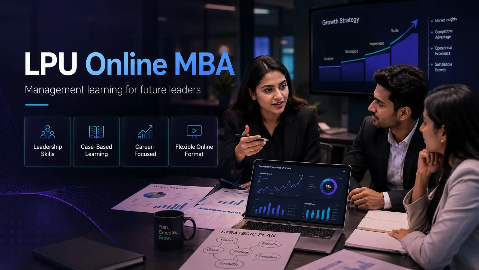 Lovely Professional University Online MBA degree certificate